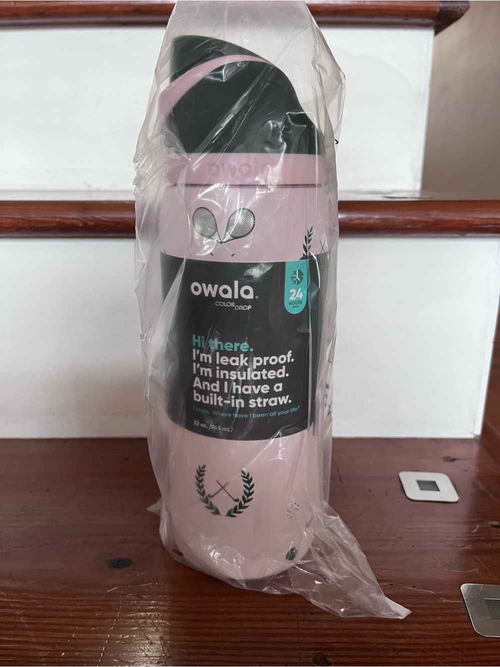 Owala FreeSip 32oz Insulated Stainless Steel Water Bottle, The Weekender, NWT - Picture 6 of 10